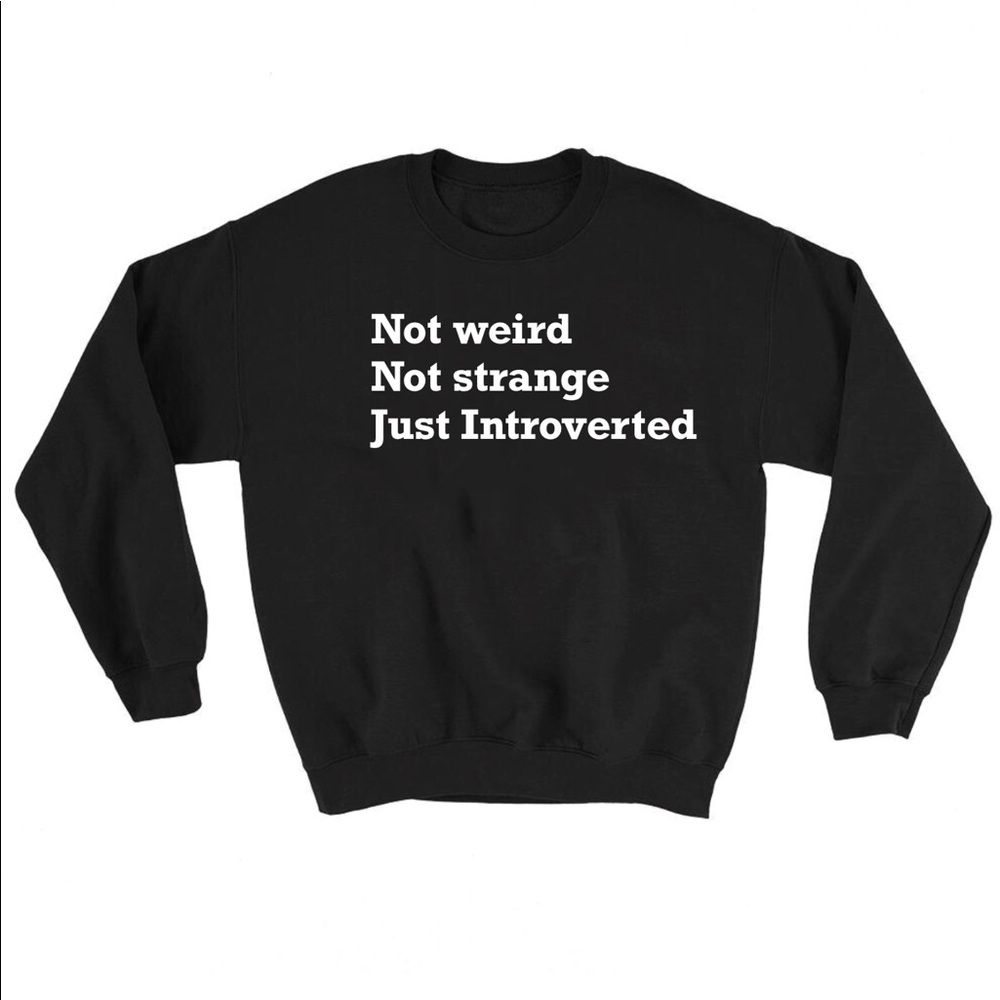 Introvert crewneck